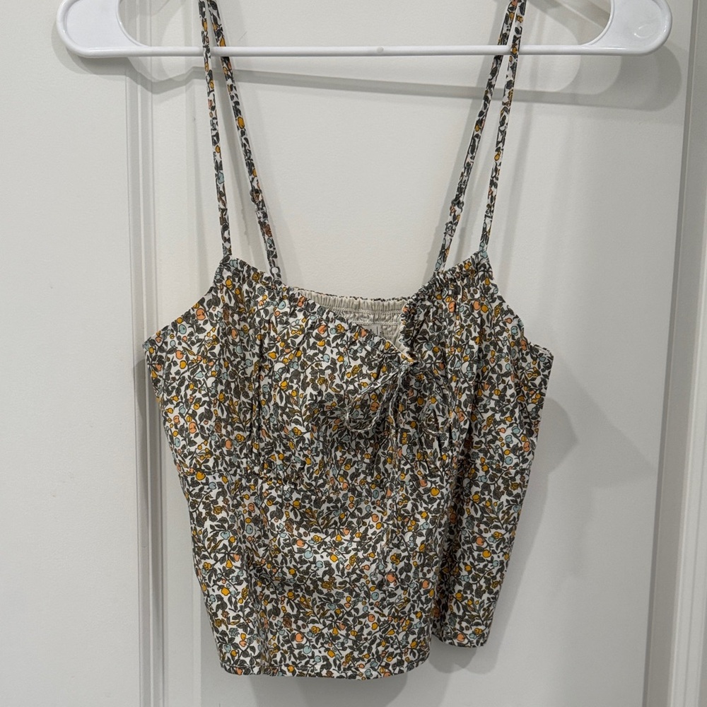 Abercrombie & Fitch Multicolor Floral Camisole